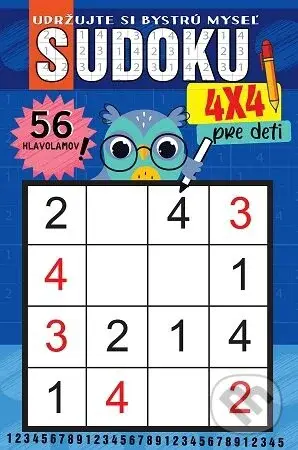 Sudoku 4x4 (56 hlavolamov)
