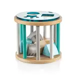 Dřevěná vkládačka aktivity , Blue