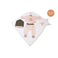 Llorens M843-26 oblečení pro panenku NEW BORN velikosti 43-44 cm