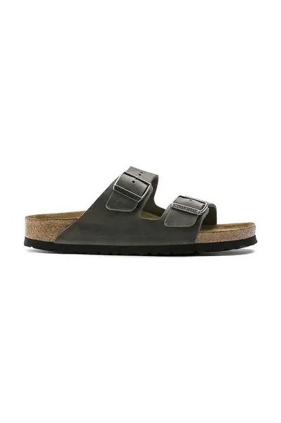 Kožené pantofle Birkenstock Arizona FL SFB