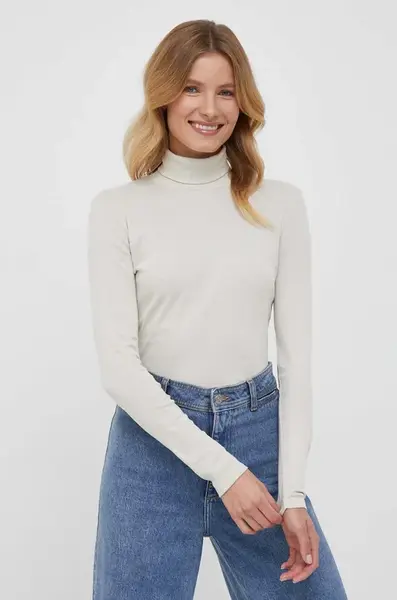 Bavlněné tričko s dlouhým rukávem United Colors of Benetton