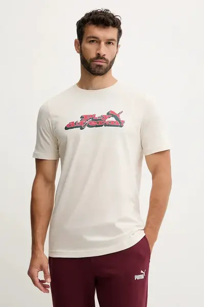 Bavlněné tričko Puma