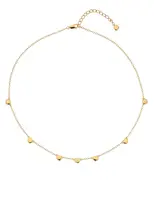 Hot Diamonds Jemný pozlacený náhrdelník s diamantem Jac Jossa Soul DN150