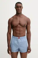 Bavlněné boxerky Tommy Hilfiger 3-pack modrá barva, UM0UM03613