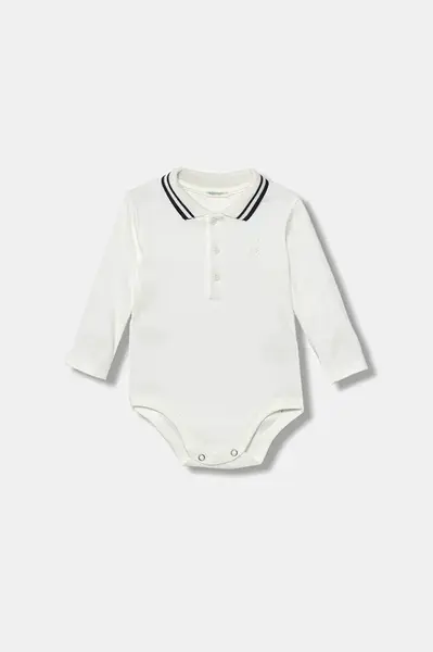 Bavlněné kojenecké body United Colors of Benetton