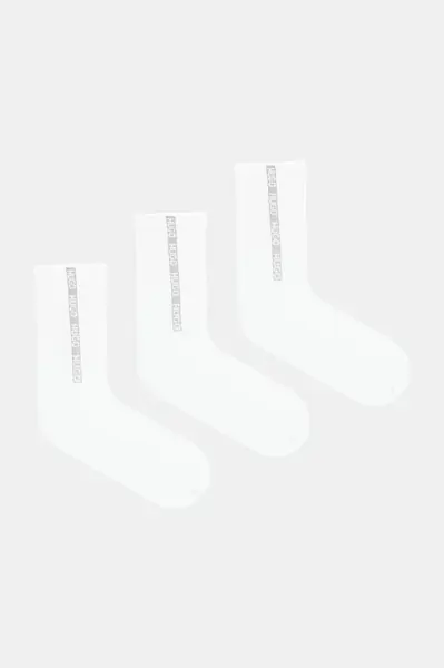 Ponožky HUGO 3P QS RIB TAPE MD 3-pack