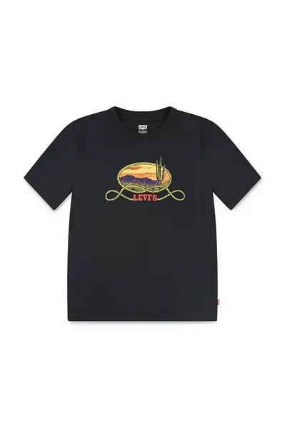 Dětské bavlněné tričko Levi's CACTUS IN THE SUNSET TEE
