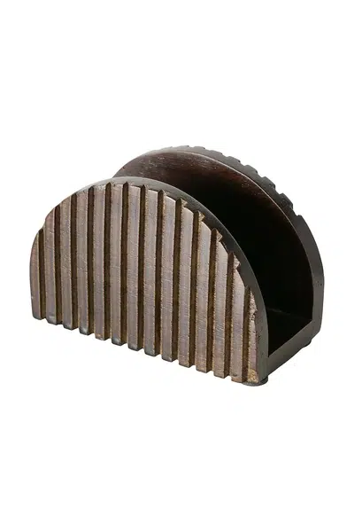 Držák na ubrousky Boltze Ruvy 12 x 6 cm hnědá barva