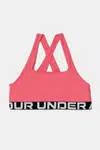 Dětská podprsenka Under Armour Crossback Bra růžová barva, 1390066