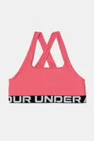 Dětská podprsenka Under Armour Crossback Bra růžová barva, 1390066