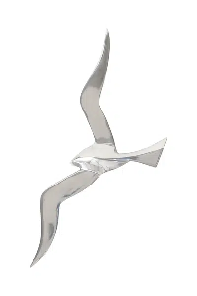 Nástěnná dekorace Boltze Jonathan 18 cm šedá barva