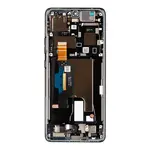 LCD + dotyk + přední kryt pro Motorola Edge 50 Ultra, forest grey (Service Pack)