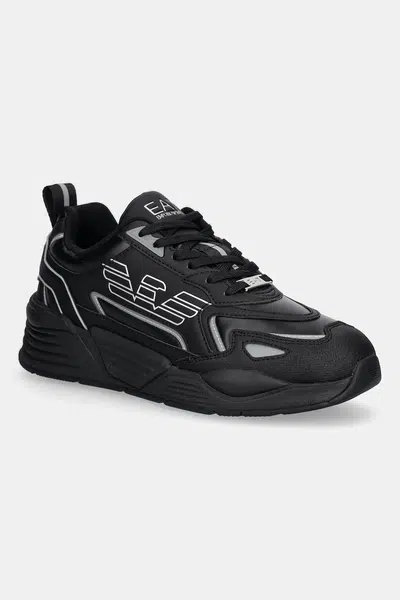Tenisky EA7 Emporio Armani černá barva, AF18446.7X000306