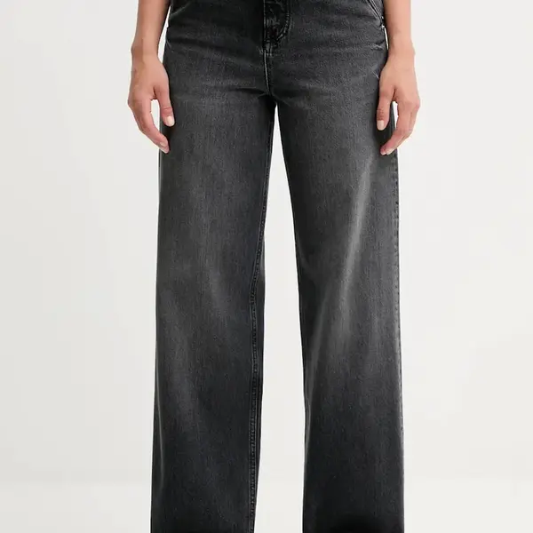 Džíny Kenzo Kenzo x Futura dámské, high waist, FF62DP2356C8