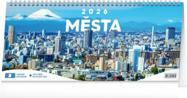 Stolní kalendář Města 2026 - 14denní