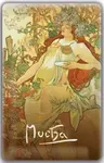 Magnet Alfons Mucha – Podzim, 54 × 85 mm