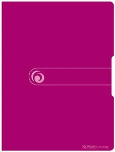 Herlitz - Desky prezentační A4, tmavě růžové