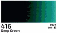 Akrylová barva Rosa 200ml – 416 deep green