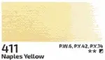 Akrylová barva Rosa 75ml – 411 naples yellow