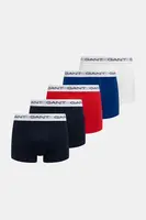 Boxerky Gant 5-pack tmavomodrá barva, 900025003