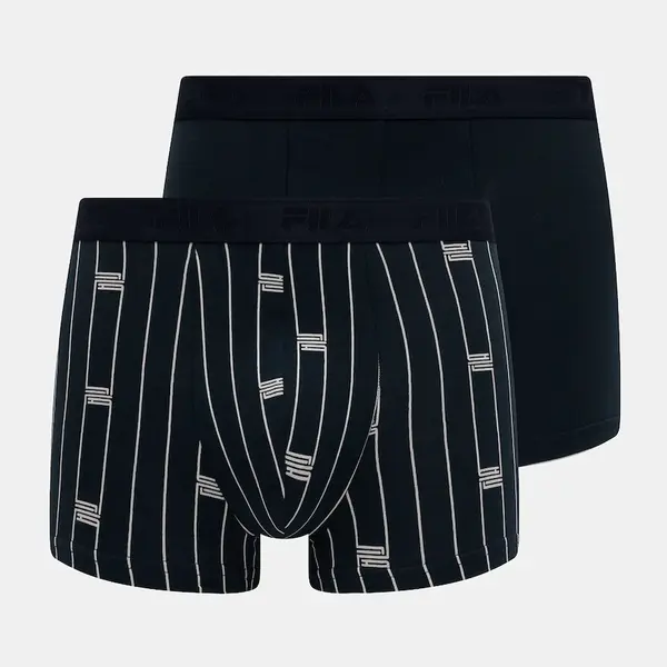 Boxerky Fila 2-pack tmavomodrá barva, FU5311/2