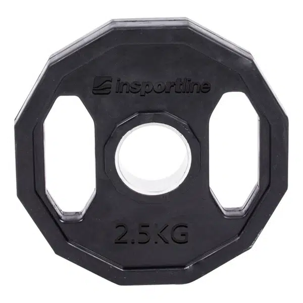 inSPORTline Pogumovaný olympijský kotouč  Ruberton 2,5 kg 50 mm