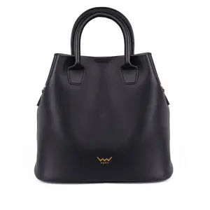 Elegantní dámská koženková kabelka VUCH Graceful Gabi, černá