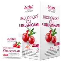 Herbex Urologický čaj s brusinkami FORTE 20x1.5g sáčků
