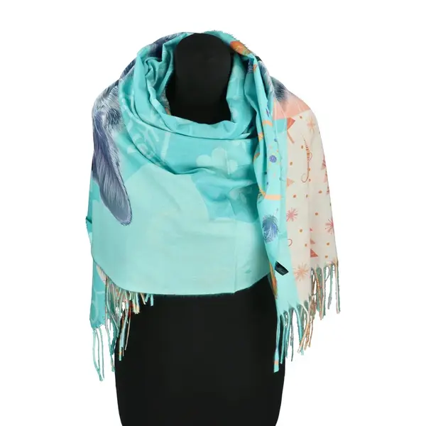 Módní dámská šála Winifre, kocour 1