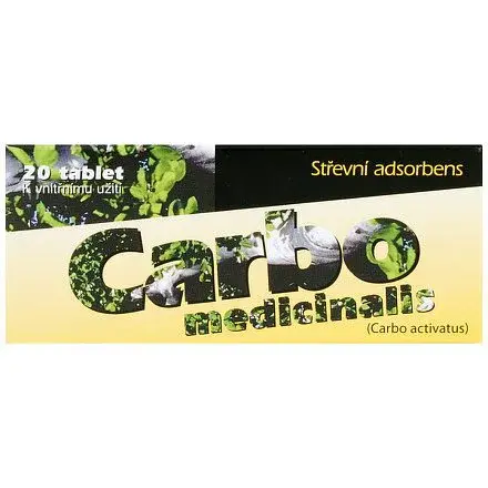 Carbo Medicinalis Pharmaswiss 20 tablet