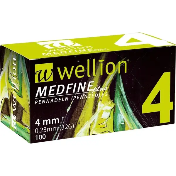 Wellion Medfine Plus jehly pro všechna inzulínová pera velikost 32gx4mm 10