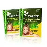 Herbalex Detoxik.náplast S Konopím 2ks