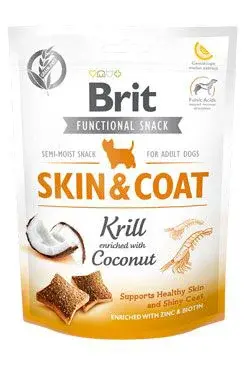 Brit Care Dog Functional Snack Skin&coat Krill 150 g