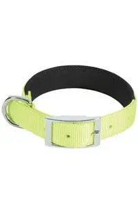 Obojek pes soft nylon zelený 25mm/50cm Zolux