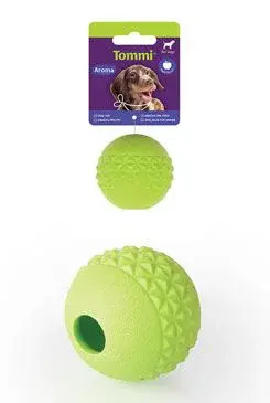 Hračka pes aroma míček vzorovaný 6,5cm