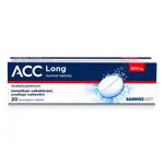 ACC ® Long 600 mg 20 šumivých tablet na vlhký kašel, usnadňuje vykašlávání