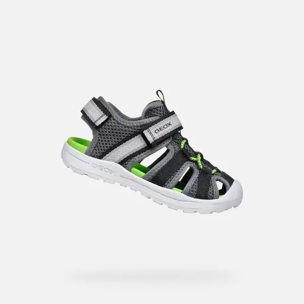 Grey boys' sandals Geox Vaniett - Boys