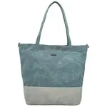 Trendy dámská koženková kabelka na rameno Jigme, světle modrá