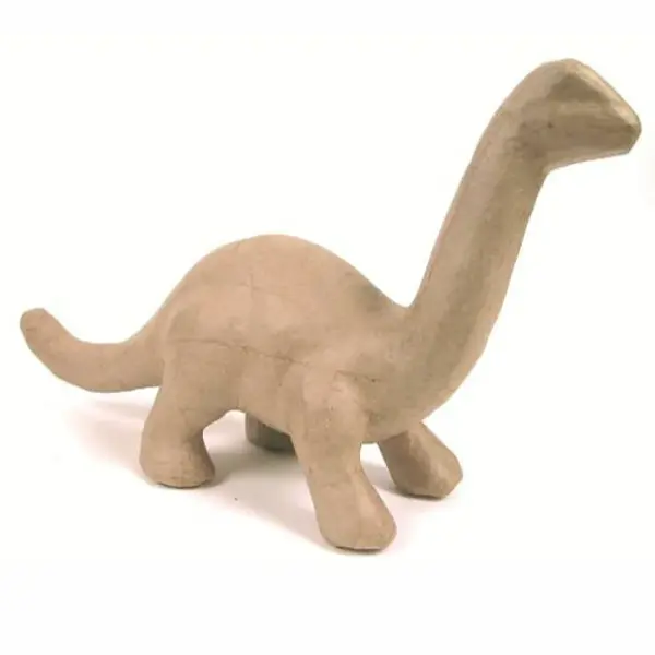 Dinosaurus z papírové hmoty, velký 30cm