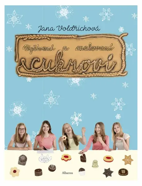 Vyšívané a malované cukroví - Jana Voldřichová