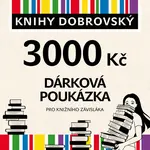 Elektronická dárková poukázka pro knižního závisláka 3000 Kč