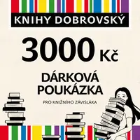 Elektronická dárková poukázka pro knižního závisláka 3000 Kč