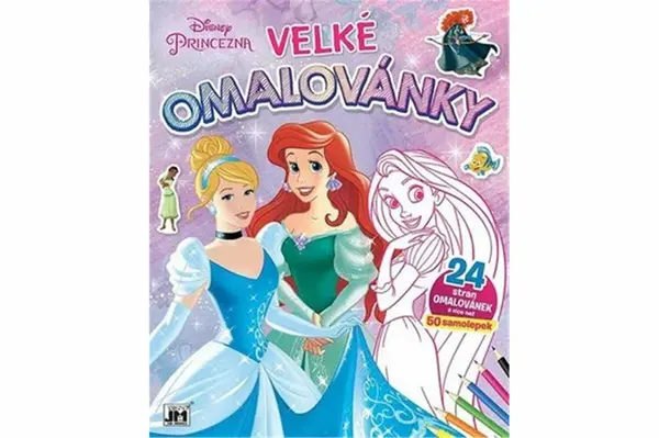 Velké omalovánky - Princezny