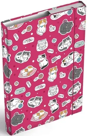 Desky na sešity MFP box A4 Cats