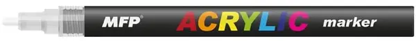 Akrylový popisovač MFP 4mm - bílý