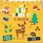 Můj sešit s obrázky k dolepení Les - Carotte et Compagne
