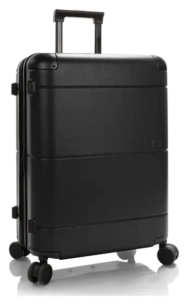 Stredný škrupinový kufor na kolieskach Heys Zen M Black