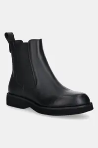 Kožené kotníkové boty BOSS Eleri