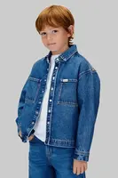 Detská bavlnená bunda Calvin Klein Jeans