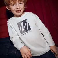 Detská bavlnená košeľa s dlhým rukávom Mayoral